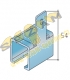 SALU - S 80SC GLASS systém pro posuvné skleněné dveře s tlumením