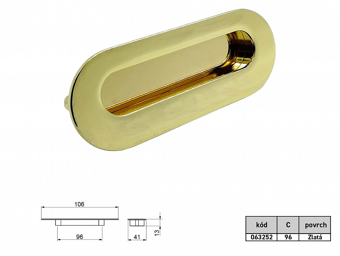 MUŠLE MILENA r.96mm MS