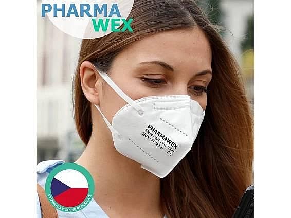 Respirátor FFP2 R01 bez ventilu PHARMAWEX