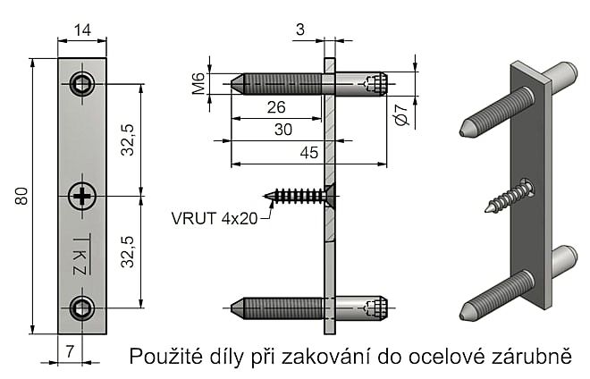 Zábrana proti vysazení DZ 6005