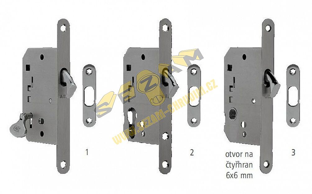 Zamek s hackem ATZ 1173 PZ NEREZ