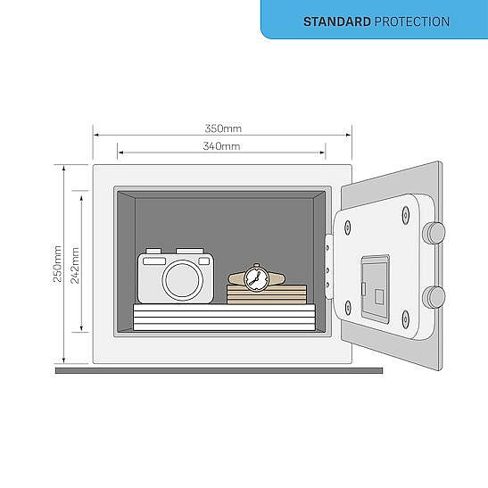 YSV/250/DB2/ yale safe medium