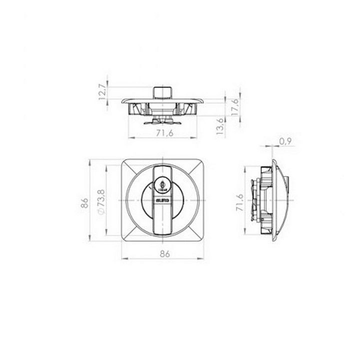 Zámek EUROLOCK F090-0018