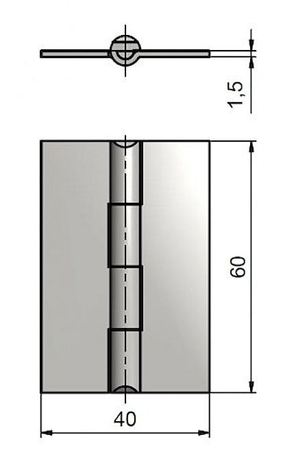 KZ 60 NEREZ 8265 bez otvorů