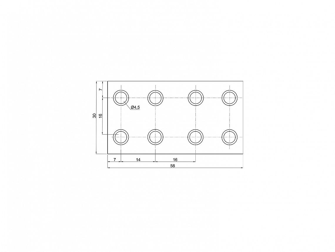 Spojovací páska 6x3cm Zn