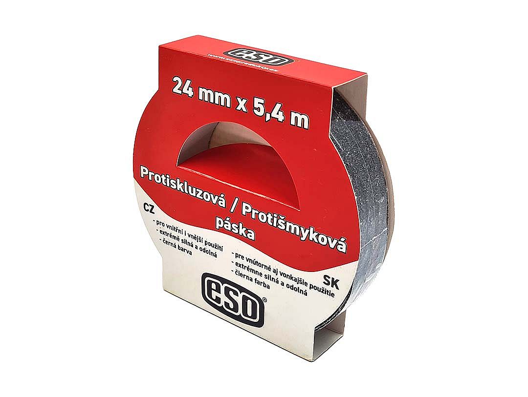 Protiskluzová páska samolepící 2,4mm x 5,4 m (na schody) 03392