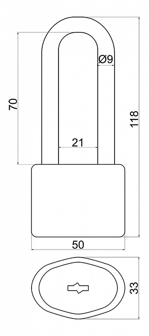 RV.13.50 visací zámek