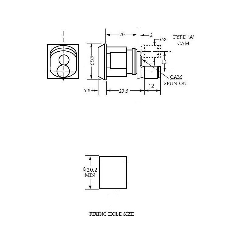 zámek EUROLOCK 4246-0010