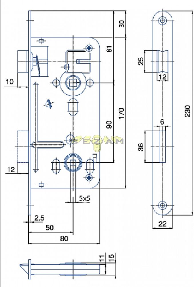 540 PL 90/80 D50 WC