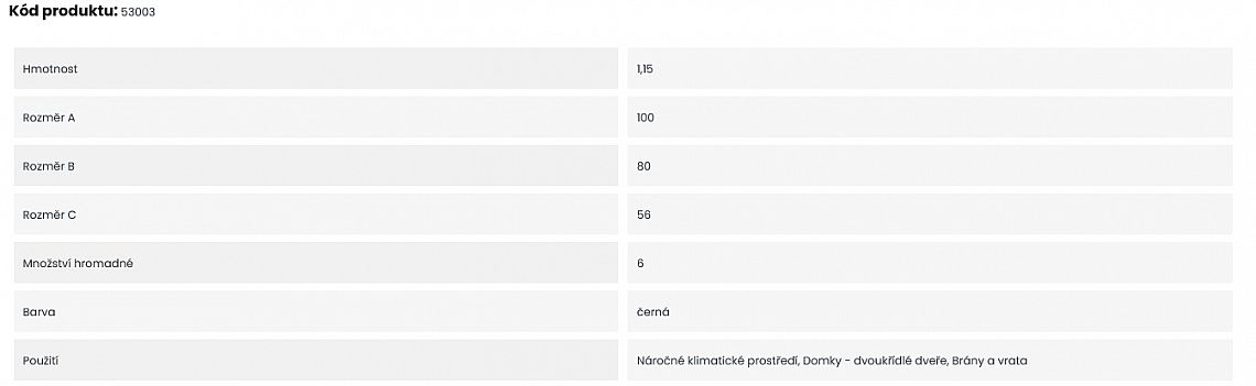 TOKOZ BZ 200 BETA závora