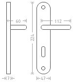 Kampa klíč 90 bronz