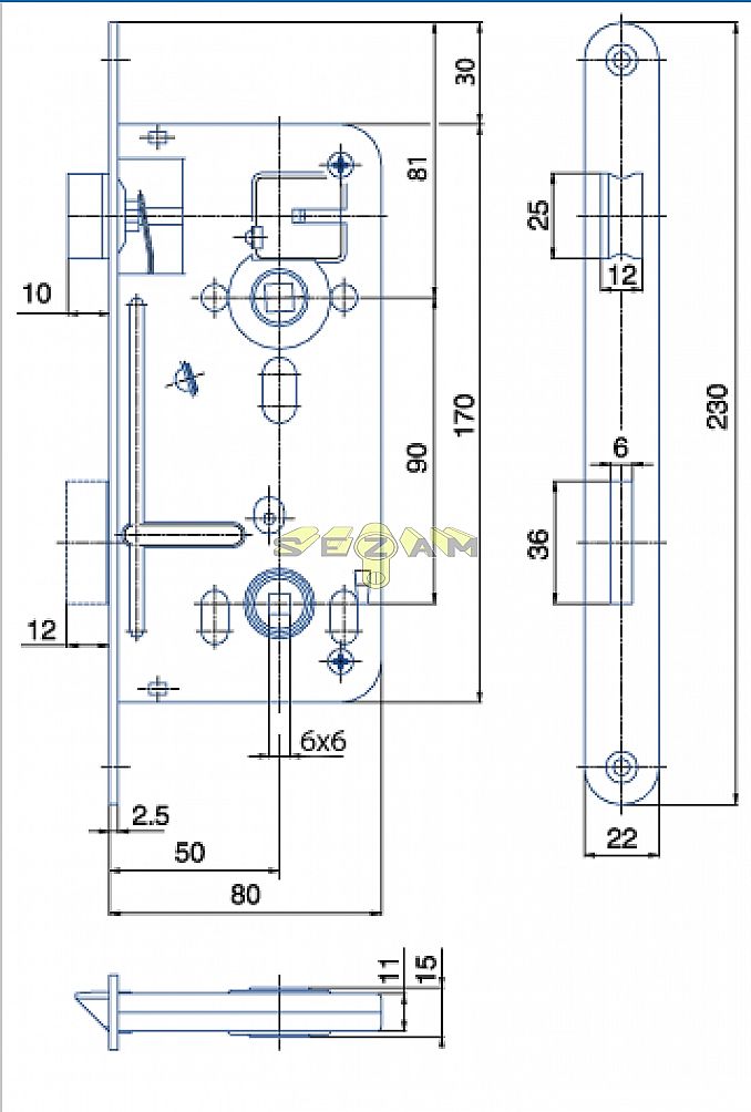 540 PL 90/80 D50 WC