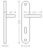 Rosa OV klíč 90 F4 (N144S2)