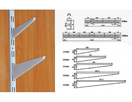 Rameno 370 mm (stěnová stavebnice)