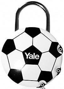 YALE fotbal visací zámek kódový