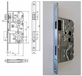 Magnetický zámek řada K 340