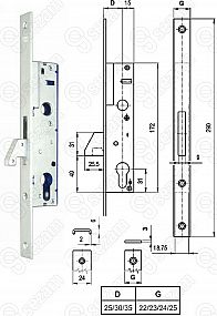 VEKTOR P D25/24 bez trnu + hák