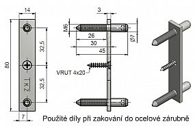 Zábrana proti vysazení DZ 6005