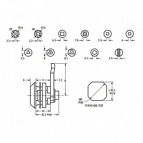 Zámek EUROLOCK F471-0002 ovládání nástrojem