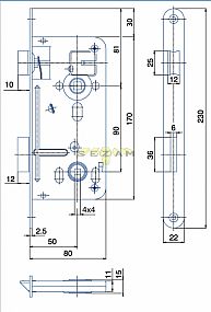 540 PL 90/80 D50 WC