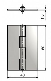 KZ 60 NEREZ 8265 bez otvorů