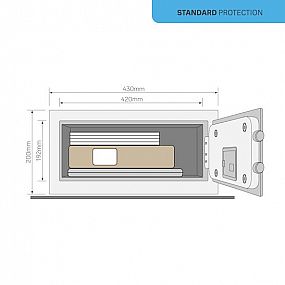 YLV/200/DB2/ yale safe laptop