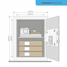 YSV/390/DB2/ yale safe large