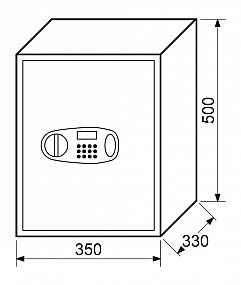 RS.50.LCD sejf kódový