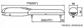 NICE pohon WINGO 2024 set 4m/400 kg (ramena 2x, fotobunk 2x,ovladač 2x,jdnotka)