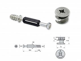 Spojovací excentr B015 + A006