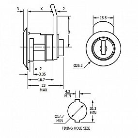 Zámek EUROLOCK F467-0004