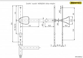 MONZUN VL 90 KLIKA-KLIKA nerez mat