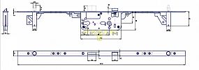 K 119 PL 90/80 D50 VL tříbodový bezpečnostní