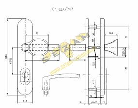 EL1/90 F1 klika-madlo