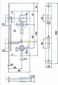 540 PL 90/80 D50 WC