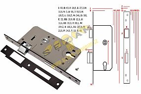 vrat.zamek P 90mm vl POL.prev.Z112 - 027044 - ZP-SW-251