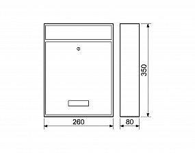 Poštovní schránka BK.240