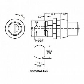 Zámek EUROLOCK B620-0006