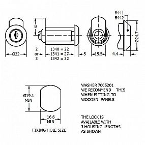 Zámek EUROLOCK 1340-0026