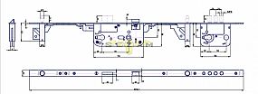 K 125 PL 90/80 D50 VL tříbodový + přídavný bezpečnostní