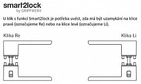 GK - AVUS ONE rozetové kování grafit černá