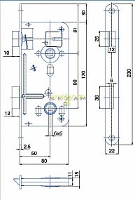 540 PL 90/80 D50 WC