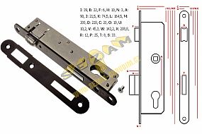 RZB valeckovy Z077 D22/38mm 027016 ZP-SW-215