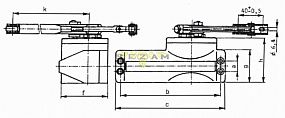 BRANO 204 11 STŘÍBRNÝ dveřní zavírač do25kg