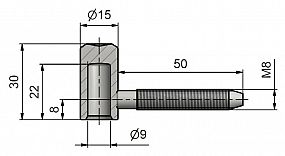 60/9 VD M8 6915 zinek