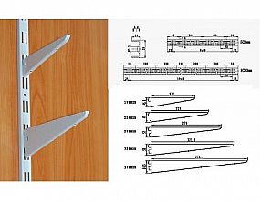 Rameno 370 mm (stěnová stavebnice)